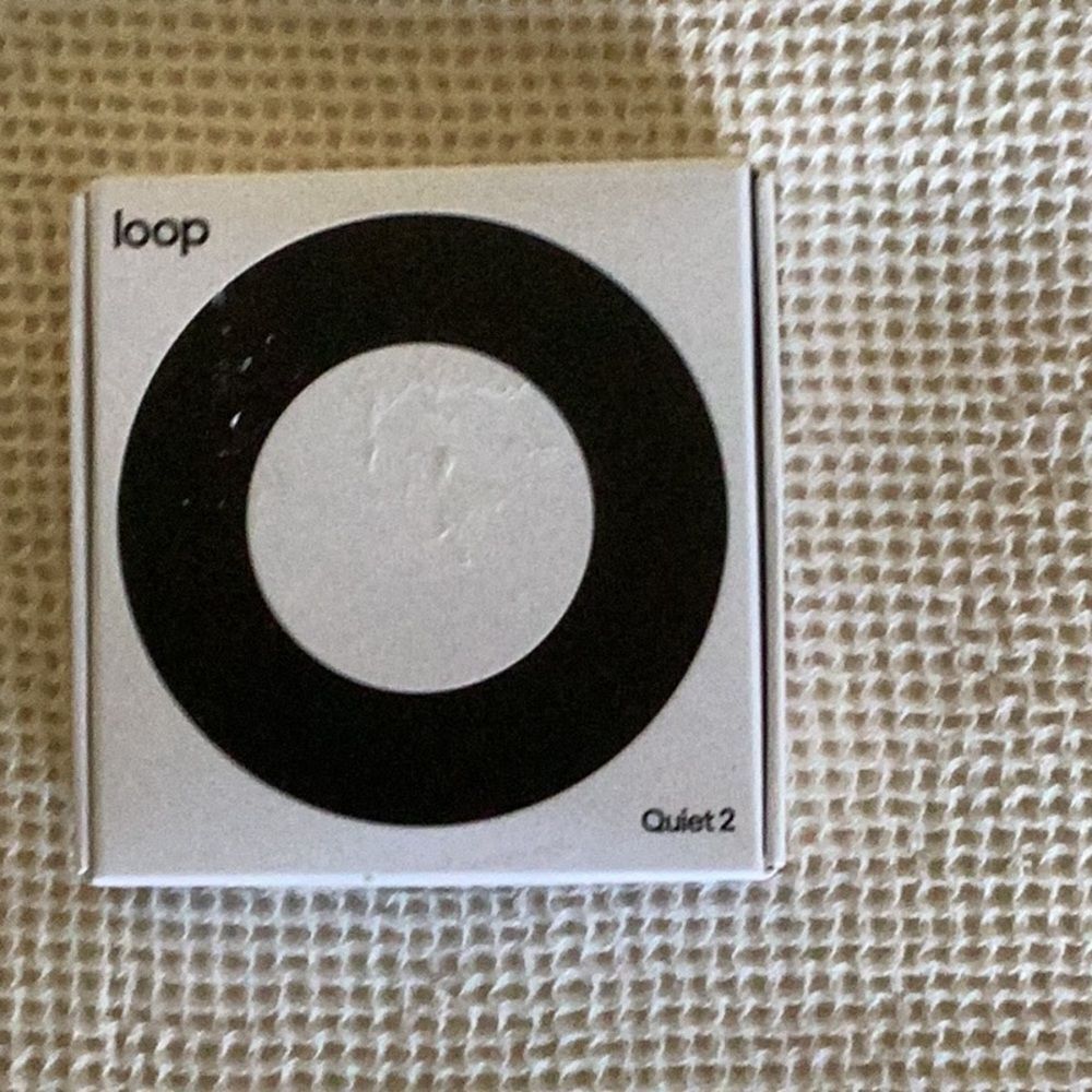 Loop Quiet 2 Earplugs for Noise Reduction, Black, new in open box.
